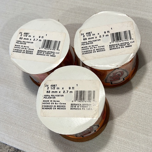 NFL Party Supplies Kansas City Chiefs Decorative Ribbon Poshmark